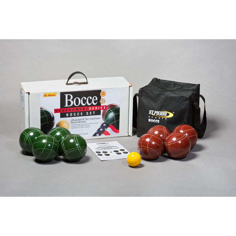 StPierreSports Tournament Bocce Game Set with Nylon Bag & Reviews Wayfair